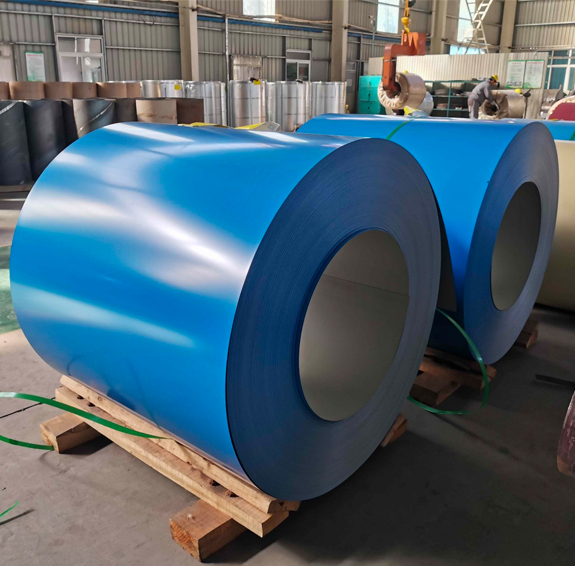 PREPAINTED GALVALUME STEEL COIL