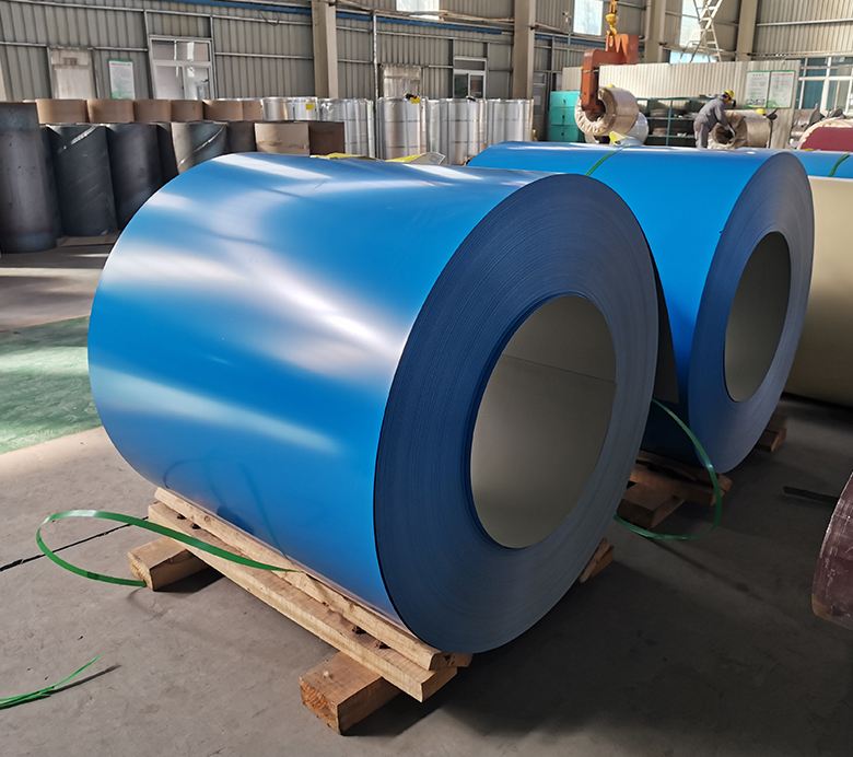 PREPAINTED GALVALUME STEEL COIL