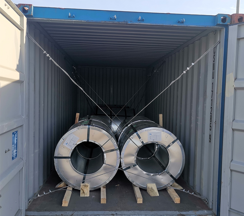 PREPAINTED GALVALUME STEEL COIL