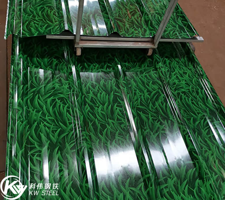 COLOR COATED CORRUGATED SHEET