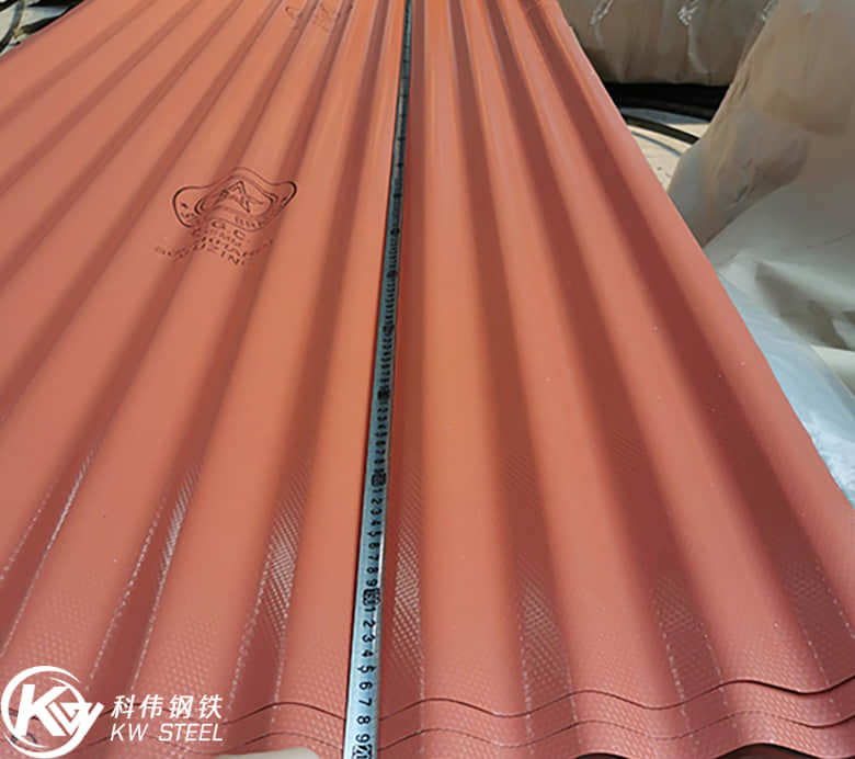 PPGI CORRUGATED EMBOSSED SHEET