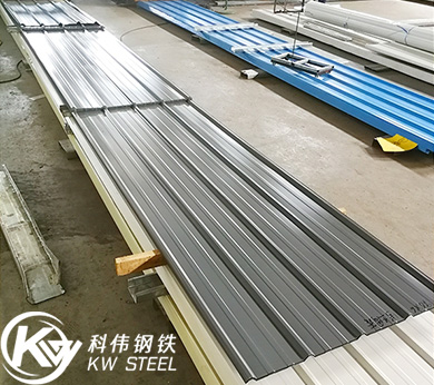 PREPAINTED ALU-ZINC COATING CORRUGATED SHEET