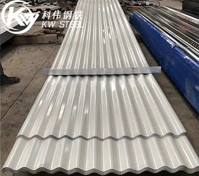 PREPAINTED ALU-ZINC COATING CORRUGATED SHEET