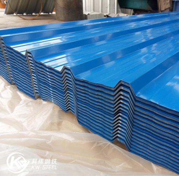 PREPAINTED ALU-ZINC COATING CORRUGATED SHEET