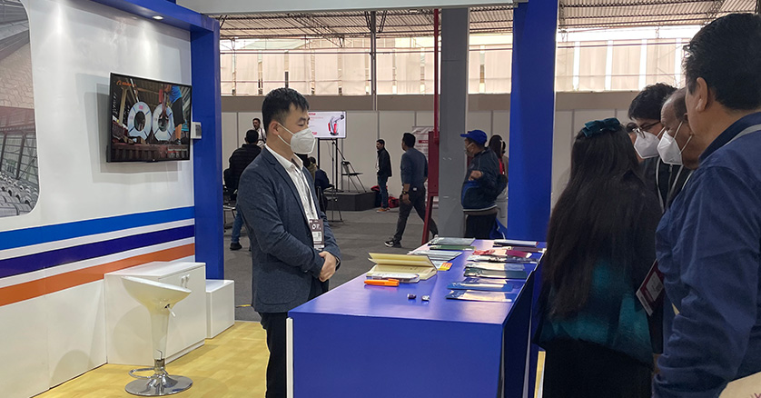 Kewei Steel at Peru Lima Building materials and bathroom exhibition Excon 2022 exhibition