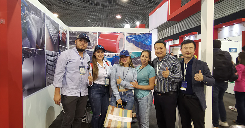 Kewei Steel participated in the Bogotá exhibition